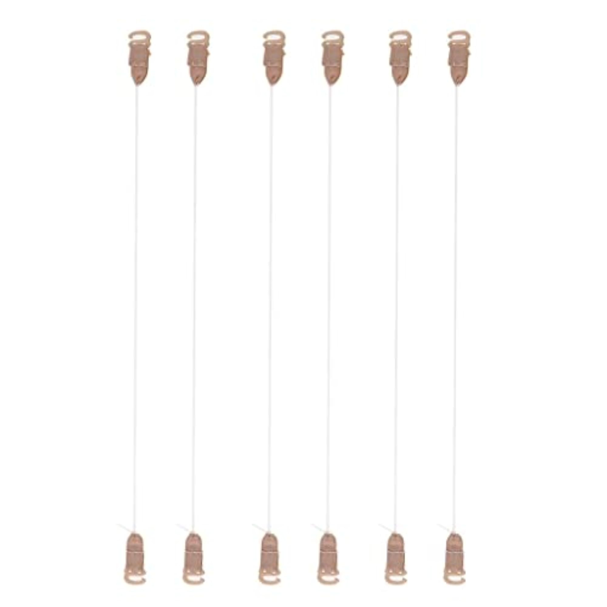 Elastic Fish Line Nylon Wire with Hook for Hair Extensions